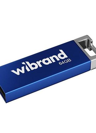 Usb флеш-накопитель wibrand 64gb chameleon синий