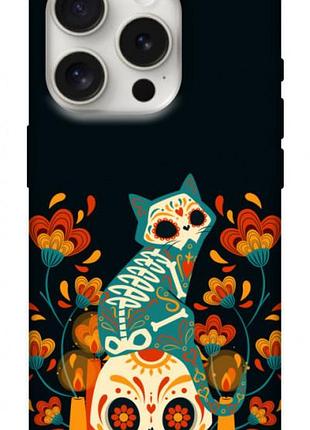 Чохол blex з картинкою bones and blooms для apple iphone 16 pro (6.3")
