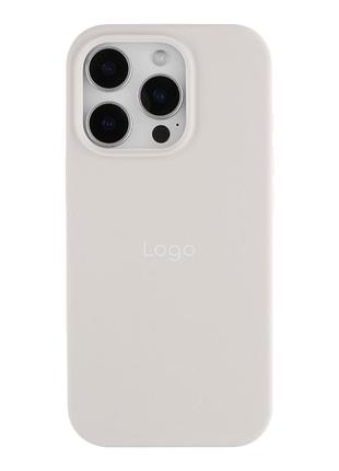 Чохол silicone case full size (aa) для iphone 16 pro 09.white