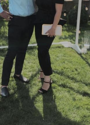 Костюм топ з баскою