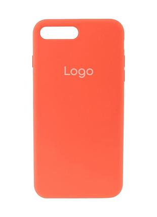 Чохол silicone case full size (aa) для iphone 7 plus/8 plus 13.orange