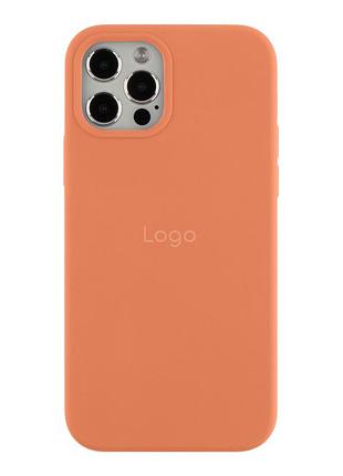 Чохол silicone case full size (aa) для iphone 12/12 pro 72.kumquat