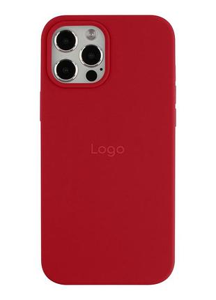 Чохол silicone case full size (aa) для iphone 12 pro max 31.china red