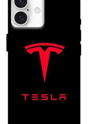 Чохол blex з картинкою tesla для apple iphone 16 plus