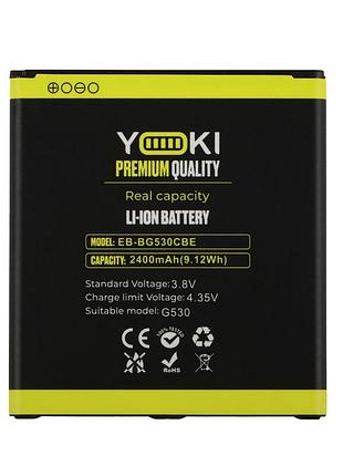 Акумулятор для samsung g530 galaxy grand prime / eb-bg530cbe yoki