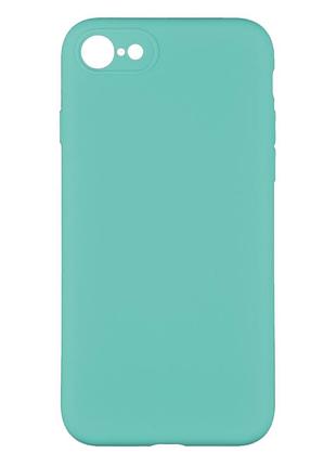 Чохол silicone case full camera no logo для iphone 7/8/se2 21.sea blue