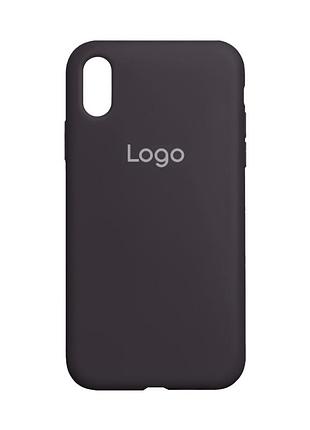 Чохол silicone case full size (aa) для iphone xr 82.elderberry