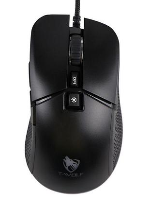 Usb мышь игровая twolf g590 rgb черный