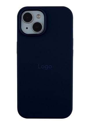 Чохол silicone case full size (aa) для iphone 15 plus 70.deep navy