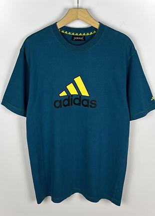 Vintage adidas вінтажна чоловіча футболка розмір м 90ʼсті