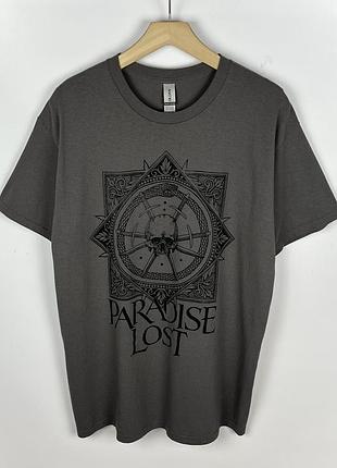 Paradise lost чоловіча футболка мерч рок гурту сіра розмір л