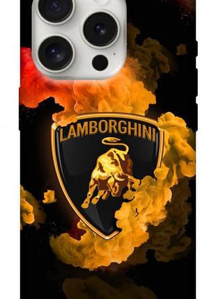 Чохол blex з картинкою lamborghini logo для apple iphone 16 pro (6.3")