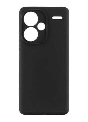 Чохол tpu matte 1.3mm для xiaomi redmi note 13 pro+ 5g black