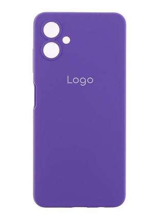 Чехол liquid silicone (aa) full camera для samsung galaxy a06 (a065) 39.elegant purple