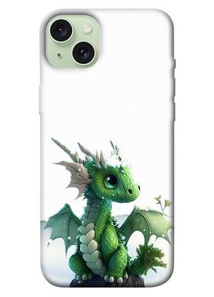 Чохол blex з картинкою new year's animals 2 для apple iphone 15 plus (6.7")