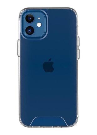 Чохол tpu space case для iphone 12/12 pro transparent