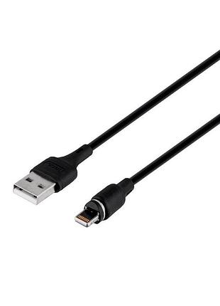 Кабель usb hoco x52 sereno magnetic lightning черный