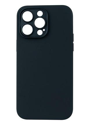 Чохол baseus liquid silica gel case+glass 0.22mm для iphone 14 pro aryt001301 black