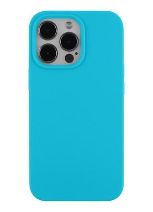 Чохол soft silicone case full size для iphone 13 pro 16.blue