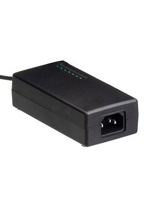 Универсальное зарядное устройство для ноутбука 100w 8 pin черный