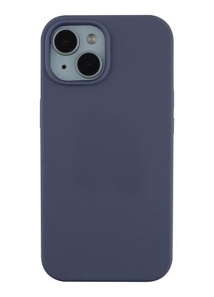 Чохол soft silicone case full size для iphone 15 28.lavender grey