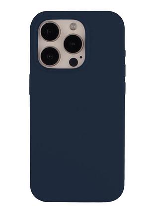 Чехол soft silicone case full size для iphone 15 pro 36.blue cobalt