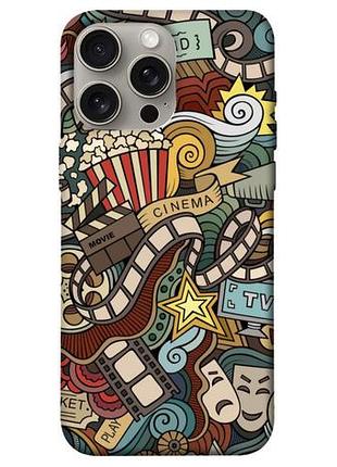 Чехол blex с картинкой theater and cinema для apple iphone 15 pro max (6.7")
