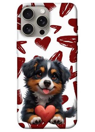 Чехол blex с картинкой animals love 8 для apple iphone 15 pro max (6.7")