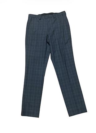 Чоловічи штани в клітинку в сірому кольорі від burton menswear у розмірі 30 r, 76см
