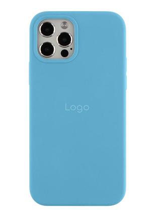Чохол silicone case full size (aa) для iphone 12 pro max 53.cornflower