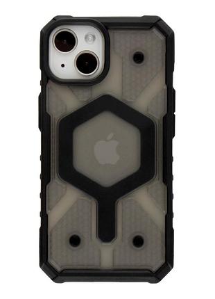 Чохол tpu+pc armorhex magnetic case для iphone 13/14 matte black