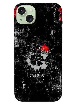 Чохол blex з картинкою anime evolution 8 для apple iphone 15 plus (6.7")