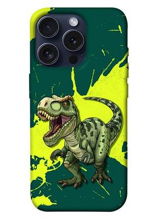 Чехол blex с картинкой рекс для apple iphone 15 pro (6.1")