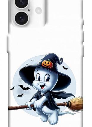 Чехол blex с картинкой halloween 4 для apple iphone 16 plus