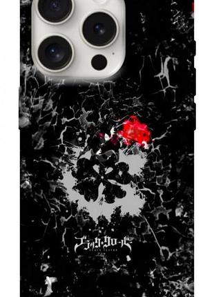 Чехол blex с картинкой anime evolution 8 для apple iphone 16 pro (6.3")