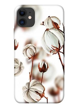 Чохол для iphone 11 принт: квіти