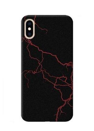 Чохол для iphone xs / x (5.8"") принт: блискавка