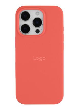Чохол silicone case full size (aa) для iphone 16 pro max 74.pink pomelo