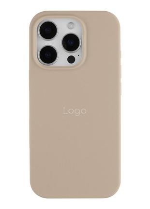Чохол silicone case full size (aa) для iphone 16 pro max 11.antique white