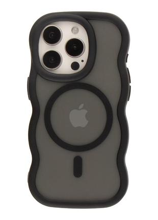 Чохол tpu+pc aquawave with magsafe для iphone 14 pro black