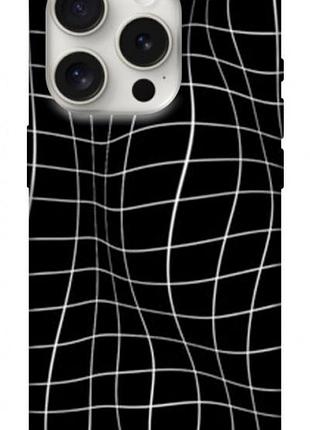 Чехол blex с картинкой warped grid для apple iphone 16 pro max (6.9")
