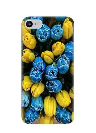 Чехол blex с уникальным дизайном для iphone 6.iphone 6s с принтом «тюльпаны»