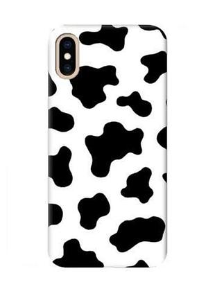 Чехол для iphone xs / x (5.8"") принт: коровка