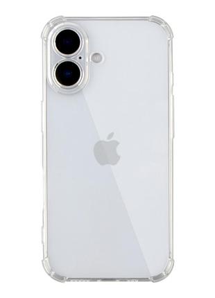 Чохол tpu virgin hard full camera для iphone 16 transparent