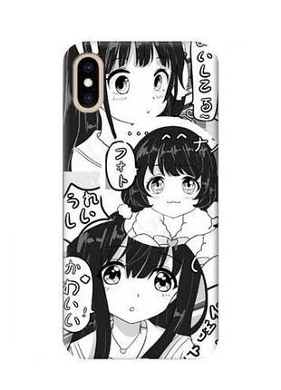 Чехол для iphone xs / x (5.8"") принт: аниме