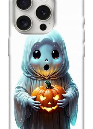 Чехол blex с картинкой halloween 3 для apple iphone 16 pro (6.3")