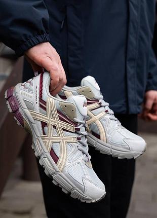 Р.37,38,41,42,44 asics gel kahana 8 beige red  as002