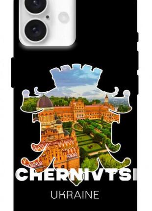 Чехол blex с картинкой chernivtsi для apple iphone 16 plus