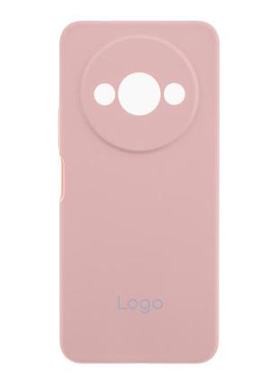 Чохол liquid silicone (aa) full camera для xiaomi redmi a3 19.pink sand