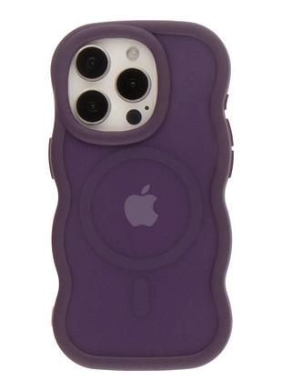 Чохол tpu+pc aquawave with magsafe для iphone 14 pro purple